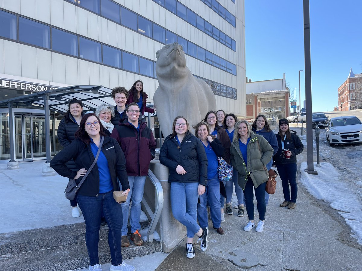 mofbla's tweet photo. Success starts here in MO! Our state officers met at @MOEducation to plan one of most exciting SLCs EVER. We hope youβre prepared for excellence this April, leaders! #MOSLC22 https://t.co/JeQYKQPKZi