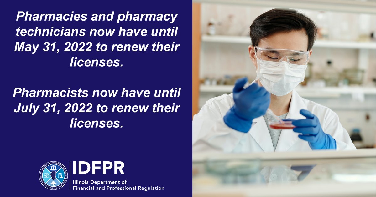 illinois pharmacy tech license illinois pharmacy tech license
