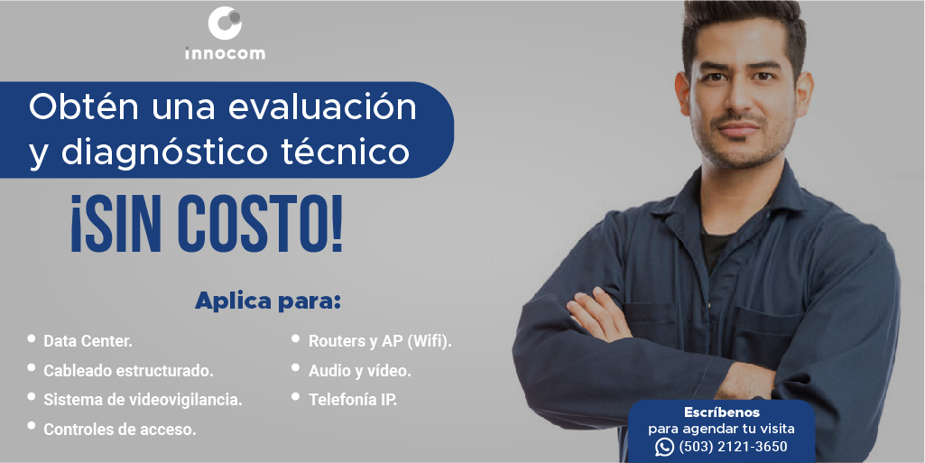 innocomla's tweet photo. Uno de nuestros expertos realizará una evaluación y diagnóstico. Con esto determinará que mejoras o renovaciones se necesitan realizar para un correcto funcionamiento de los equipos y sistemas.
☎️2121-3650
📲 WhatsApp: https://t.co/vnuqEC08C0
📧 info@inncomla.com
#innocom https://t.co/XpDFVnIuAe