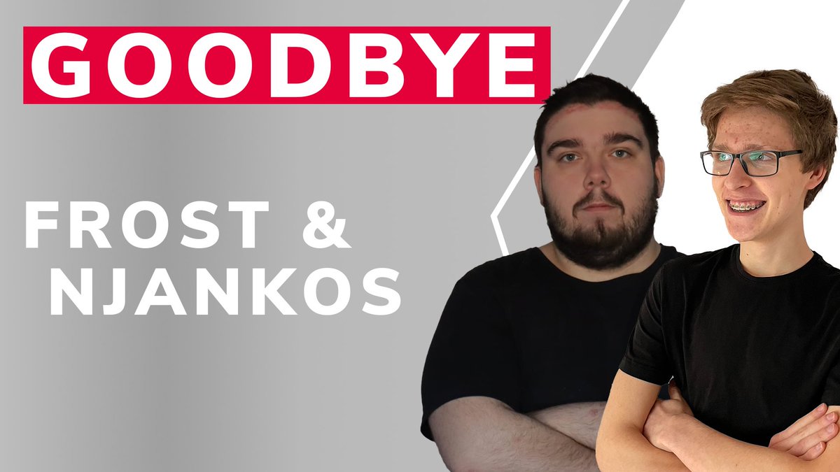 esportrn_'s tweet image. ➡️ Valorant Teamupdate

Wir sagen Danke an @fROST_FreeS und @NJankos , die leider unser Valorant Team verlassen haben. Wir wünschen euch viel Erfolg in der Zukunft. Danke für euren Einsatz!