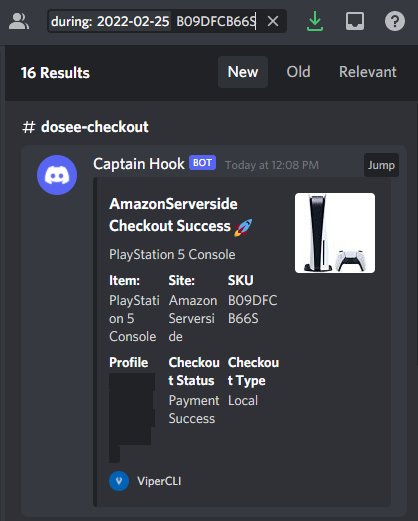 JamalWilliam16's tweet photo. Thanks to @ViperAIO_, @Sauceservers, and @AlakaboomIO for the PS5 cookout. 0 QLAs so far, and 5 unlogged checkouts🙌 https://t.co/EWfXrhIx8J