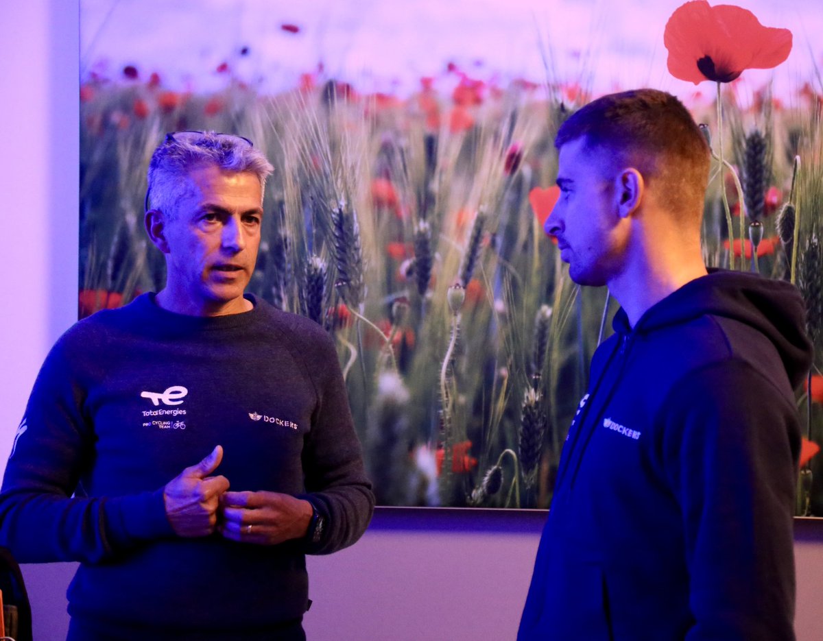 TeamTotalEnrg's tweet photo. 🗣 Dominique Arnould : « On est là pour aller chercher le meilleur résultat possible. »

Rendez-vous demain 👊 #OHN22 https://t.co/QIgqrtbERF
