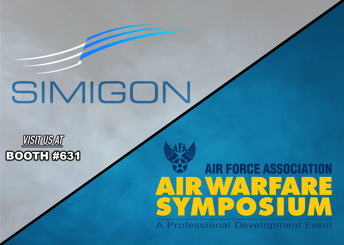 We will be exhibiting at the @AirForceAssoc Air Warfare Symposium this upcoming Thursday, March 3rd! We hope everyone can join us for another wonderful event in beautiful Orlando, Florida.

Click the link below 👇 for more information.
bit.ly/3IoWKYS
