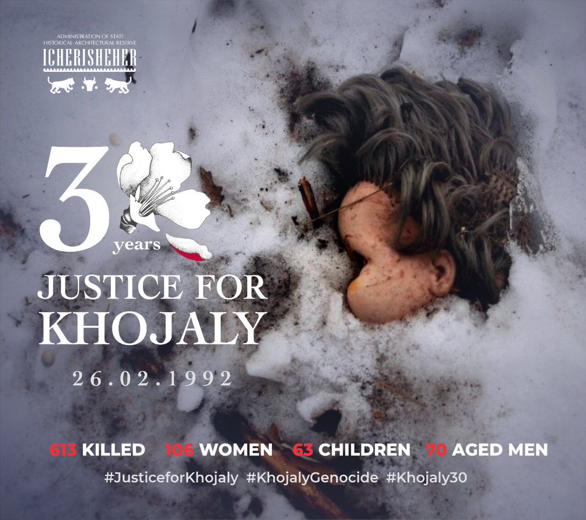 kkamalaaa's tweet photo. Khojaly We have not forgotten, we will not forget🇦🇿🇦🇿🇦🇿
#JusticeForKhojali 
#KhojalyGenocide 
#JusticeForKhojaly 
#xocalı #XocalıSoyqırımı #Xocalı30il #Khojaly #Hocali #HocalıSoykırımı https://t.co/Y46roW6FV8