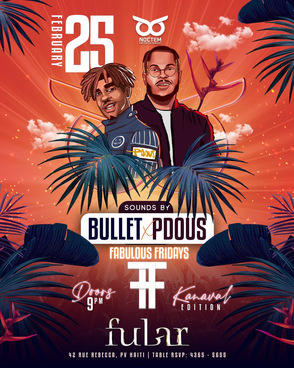 gillesm_'s tweet photo. Yon sèl randevou pita! 

@DjBulletHaiti #PDOUS at @FubarHaiti 🎶🙌🎭 https://t.co/KswUg5dC6X