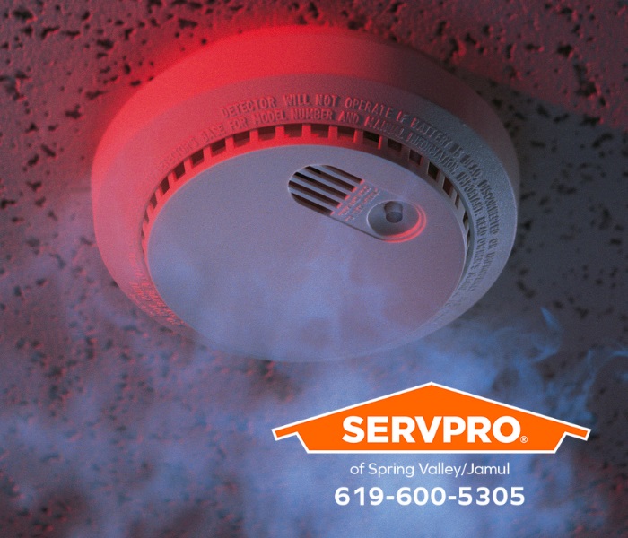 Have you inspected your smoke alarm system lately? SERVPRO® of Spring Valley/Jamul offers tips for inspecting and maintaining your smoke alarm system. #SERVPRO #SERVPROofSpringValley #SERVPROofJamul #SERVPROofSpringValleyJamul