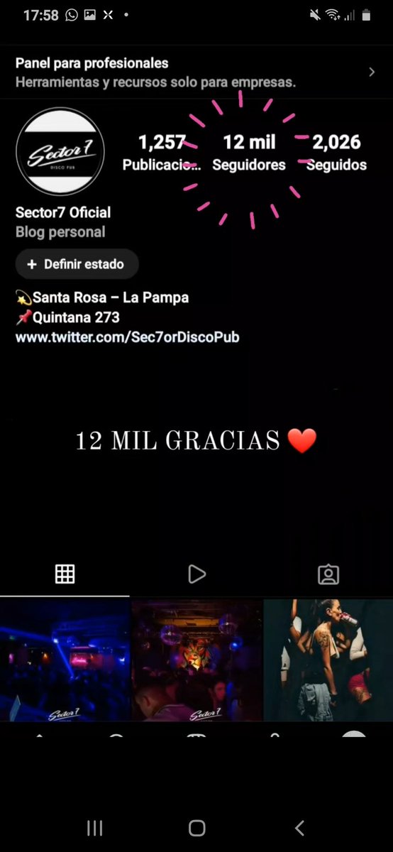 Sector7oficial's tweet photo. 12mil en instagram❤ https://t.co/bT9Arabxrd