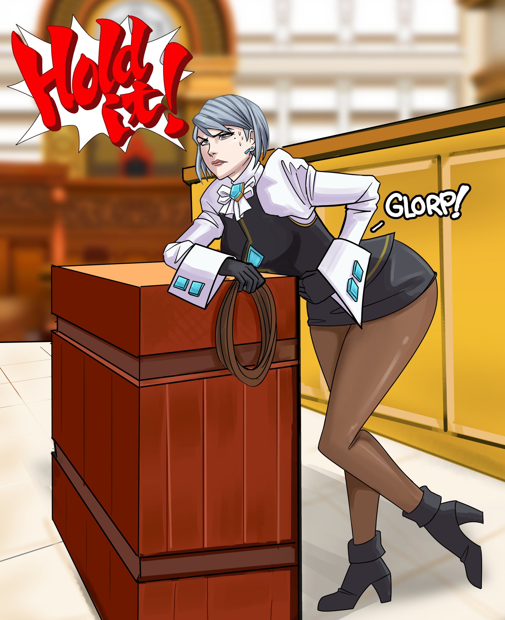 Usagaijin on Twitter quot RT lolotron6 Franziska Von Karma FORGOT to.