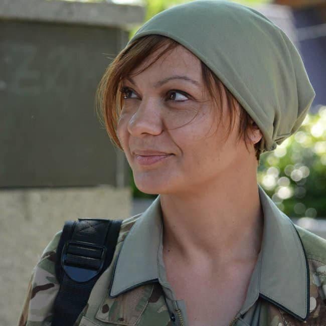 saint_rebel's tweet image. Iryna Tsvila, a #Ukrainian war veteran has died today defending our #kyiv 💔🇺🇦 Rest In Peace, brave woman. // #ukraine #UkraineRussia #UkraineUnderAttack #PutinIsaWarCriminal #putin #StandWithUkriane