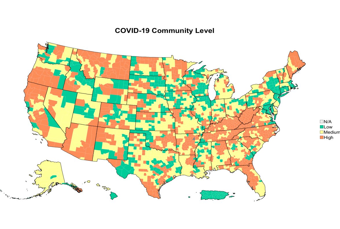 Matt Markovich (@mattmarkovich) on Twitter photo Developing: CDC just announced people living in counties where #COVID is a low (green) or medium (yellow) threat to hospitals can stop wearing masks right now -In Washington, that's the majority of counties -How does it jive with the Governor's indoor mask mandate? <a href="/fox13seattle/">FOX 13 Seattle</a> Developing: CDC just announced people living in counties where #COVID is a low (green) or medium (yellow) threat to hospitals can stop wearing masks right now -In Washington, that's the majority of counties -How does it jive with the Governor's indoor mask mandate? <a href="/fox13seattle/">FOX 13 Seattle</a>