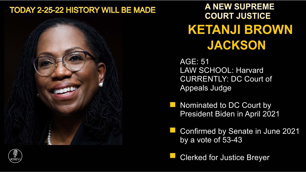 OV1graphics's tweet photo. Ketanji Brown Jackson Supreme Court Justice https://t.co/b8Io2sO4zc