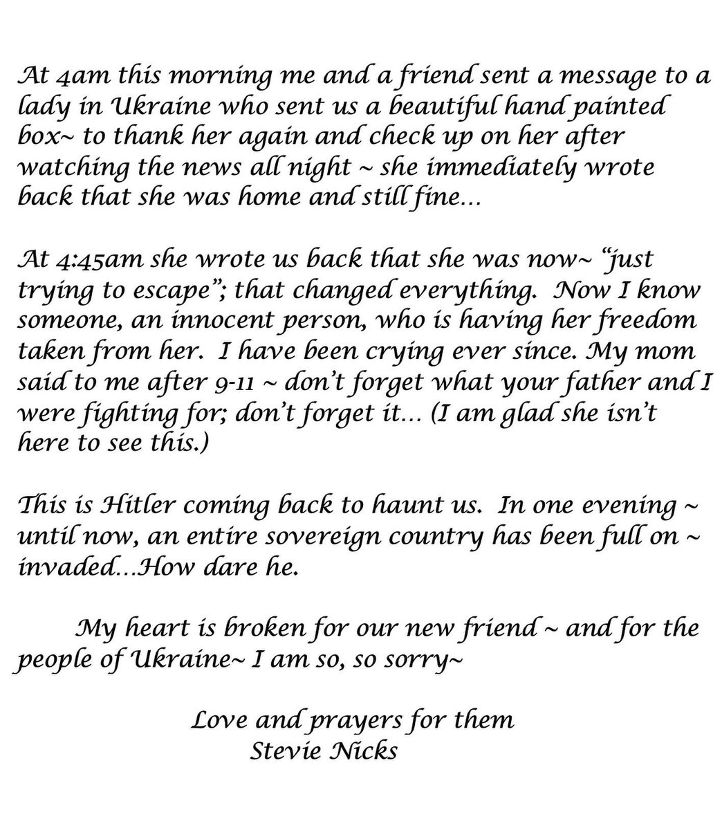 StevieNicks's tweet image. 