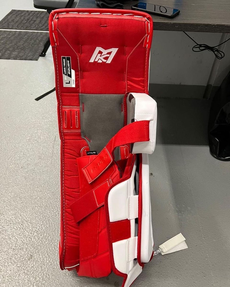 GoalieGearNerd's tweet photo. 2/2 One of those designs is for his billet sister Ellen MacPherson who was diagnosed with a rare genetic bone condition. Fortunately, Mandolese says “Ella is doing great, she had the green light to have a ‘normal’ lifestyle and be around other kids!!“ https://t.co/kV7hitEa1G