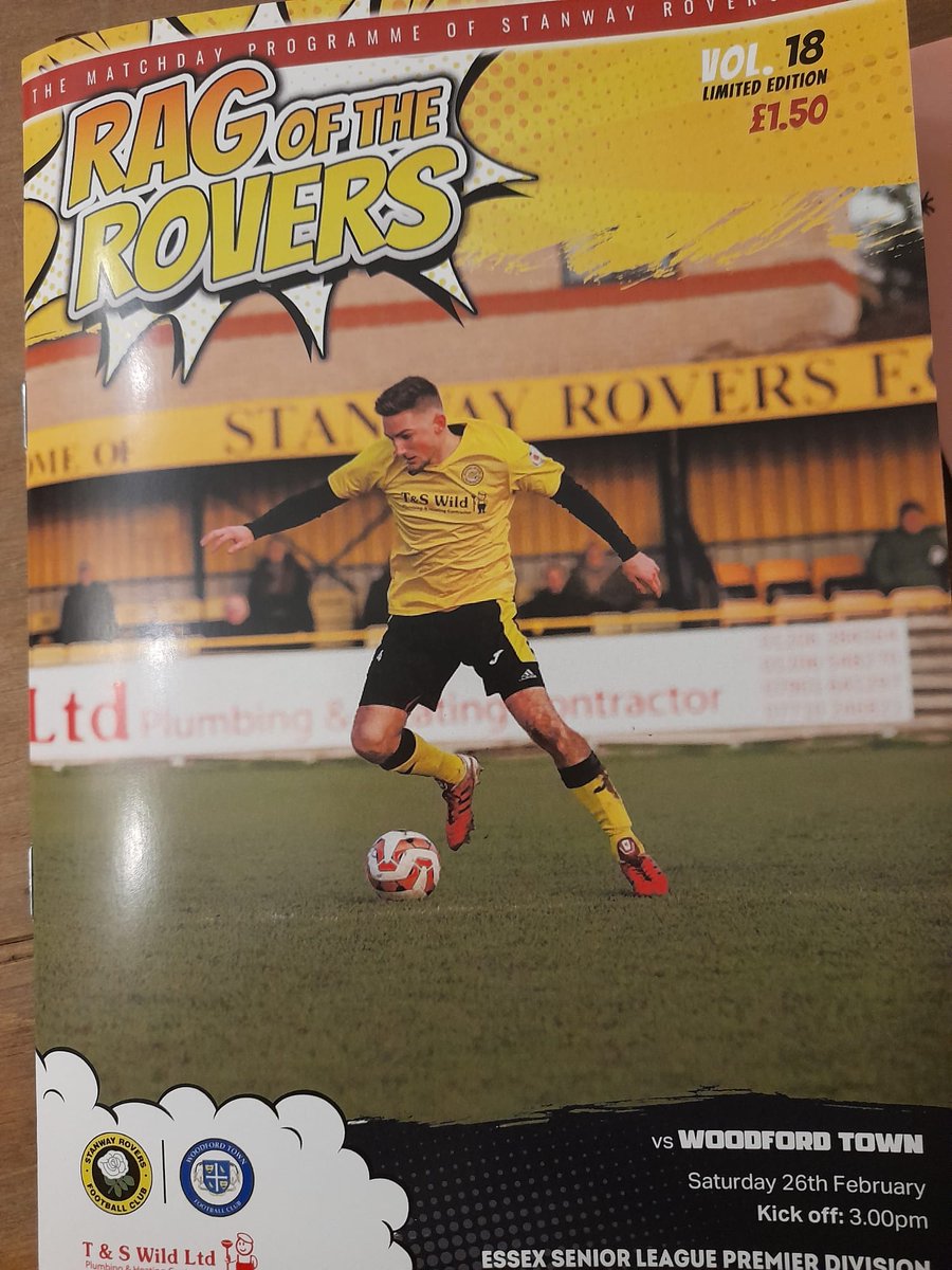 warnsey78's tweet photo. @marcrozier1 @StanwayRovers @woodfordtownfc @EssexSenior There most certainly is https://t.co/ZREVxDFJ51