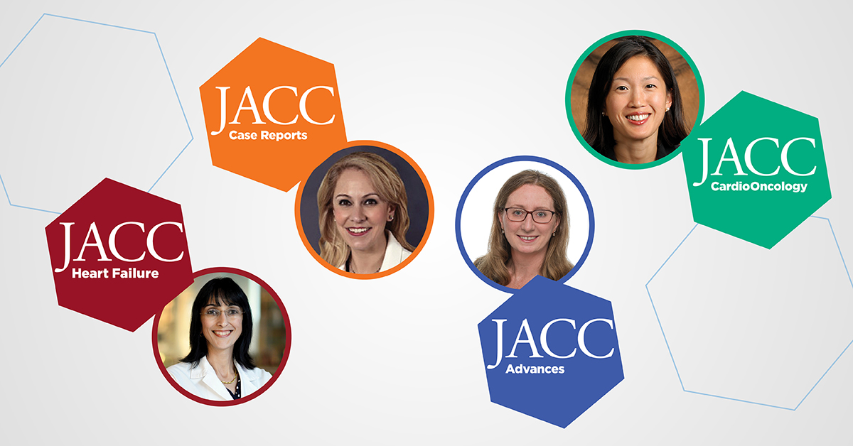 JACCJournals's tweet image. New in #CardiologyMag, learn about the four women now at the helm of four #JACCJournals and the importance of women in publishing and science: bit.ly/3pkcvcl

#ACCWIC #WomenInCardiology #CardioTwitter @JGrapsa @CandiceSilvers1 @BiykemB @ACCinTouch