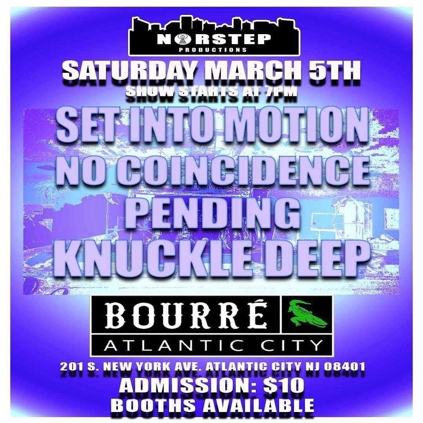 NoCoincidenceNY's tweet photo. Gearing up to my NJ next weekend with our homies @SetIntoMotionNJ and some other dope bands. Let’s do this 😎 https://t.co/0FWS6WtT7H