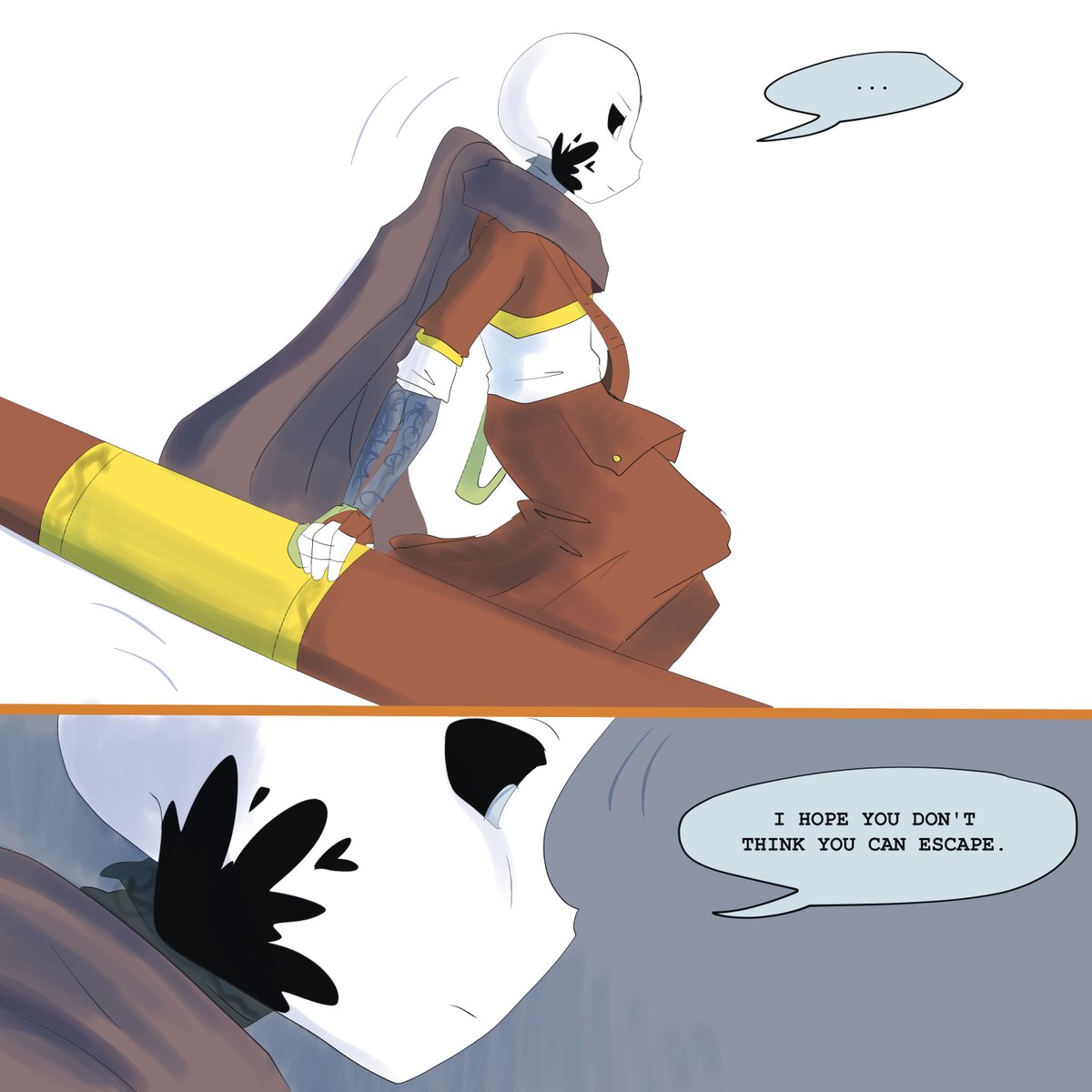 Luc_Arcane's tweet photo. #UndertaleTUO page 172
my comic is easier to read on my dicord
https://t.co/ivSQXOaoKz
#Undertale #UndertaleAU #Nyxmare #Template #TemplateSans #TemplateError #RaSans #NyxSans #TheUntoldOblivion #Inksans
Story &drawings by me
Assistance &correction black_mintyy & mishiteruu https://t.co/Qfjnlp3YAy