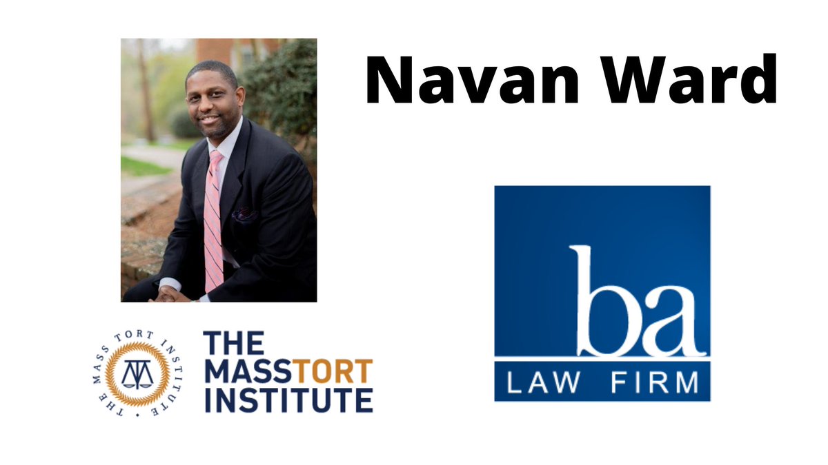 This week's attorney spotlight is on @BeasleyAllen's Navan Ward. In addition to his Principal role at BA, Ward is also the current President of <a href="/JusticeDotOrg/">American Assoc. for Justice</a>.