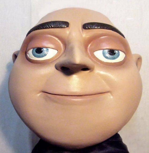 stuffed - - - #meme #memes #memesdaily #stuffedcrust #gru #despicableme  #gruesome #gross #mask #halloween #trending #relatable #pun…