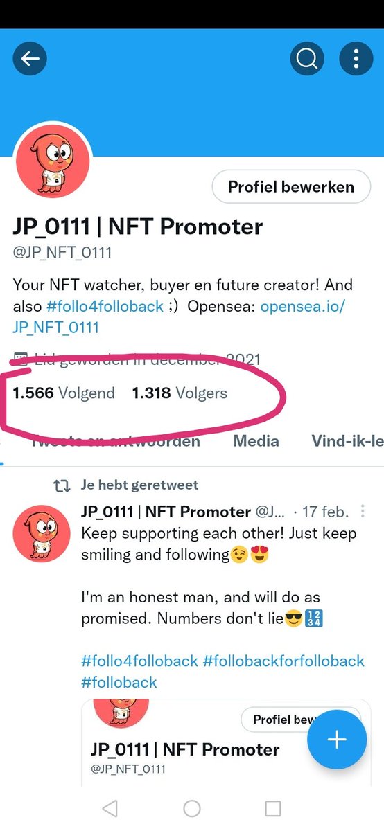 🤠 It's #FollowbackFriday 🤠

Time to spread the love and following. Just remember, the secret to success is to do common things uncommonly well. So, oh, yes we can!😎💪

Will do as promised, numbers don't lie😉
#terugvolgvrijdag #follobackfriday #followbackfriday #folloback