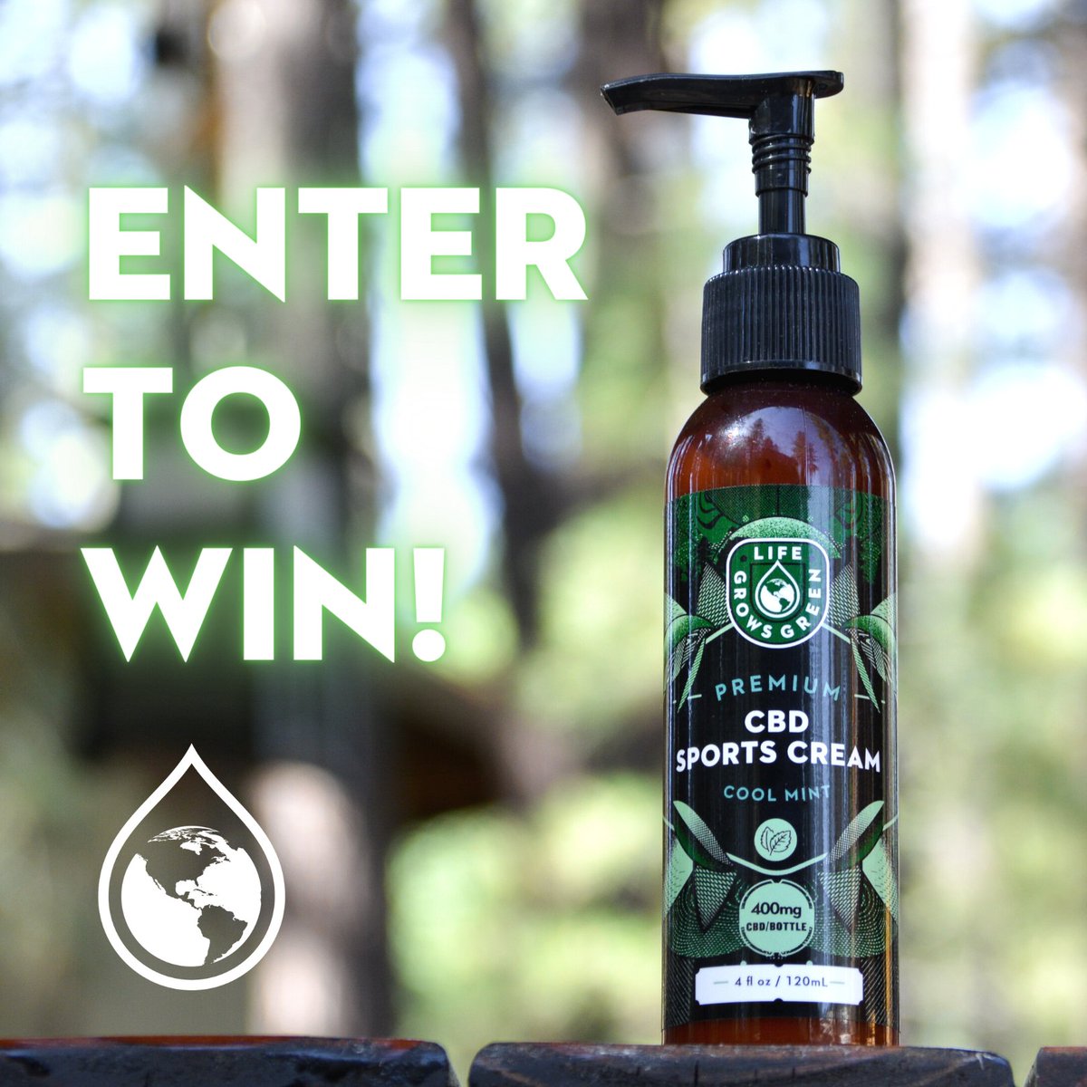 Don't miss out on our Premium Sports Cream GIVEAWAY! 🌿

Click here to enter: instagram.com/tv/CaU9afaur0F… 

#lifegrowsgreen #lgg #entertowin #giveawaytime <a href="/RealChadPrice/">Chad Price</a> <a href="/bsnscnslt/">BusinessConsultant</a>