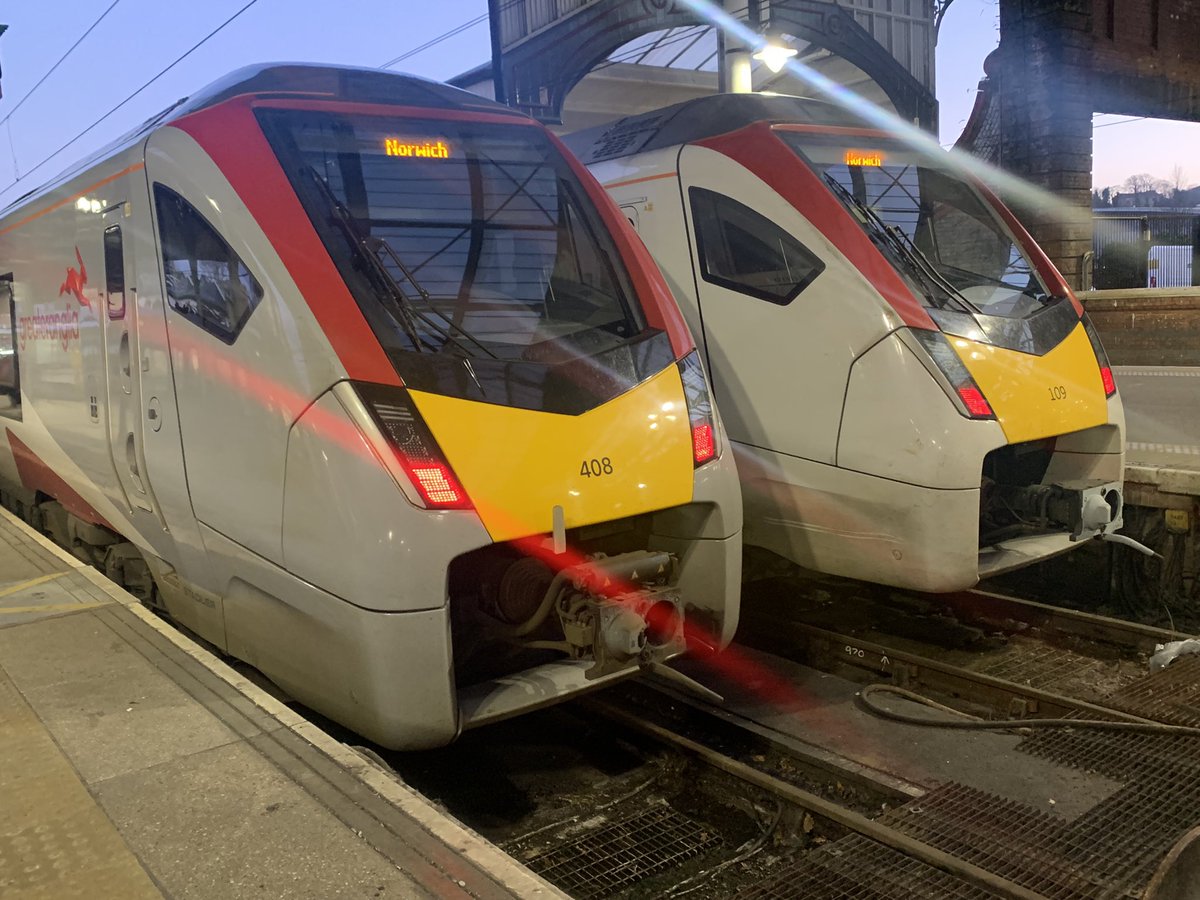 PlatformEdge1's tweet image. Also went to Norwich which is an amazing place to visit as there is so much to see as well as just trains. #Norwich #Class745 #Class755