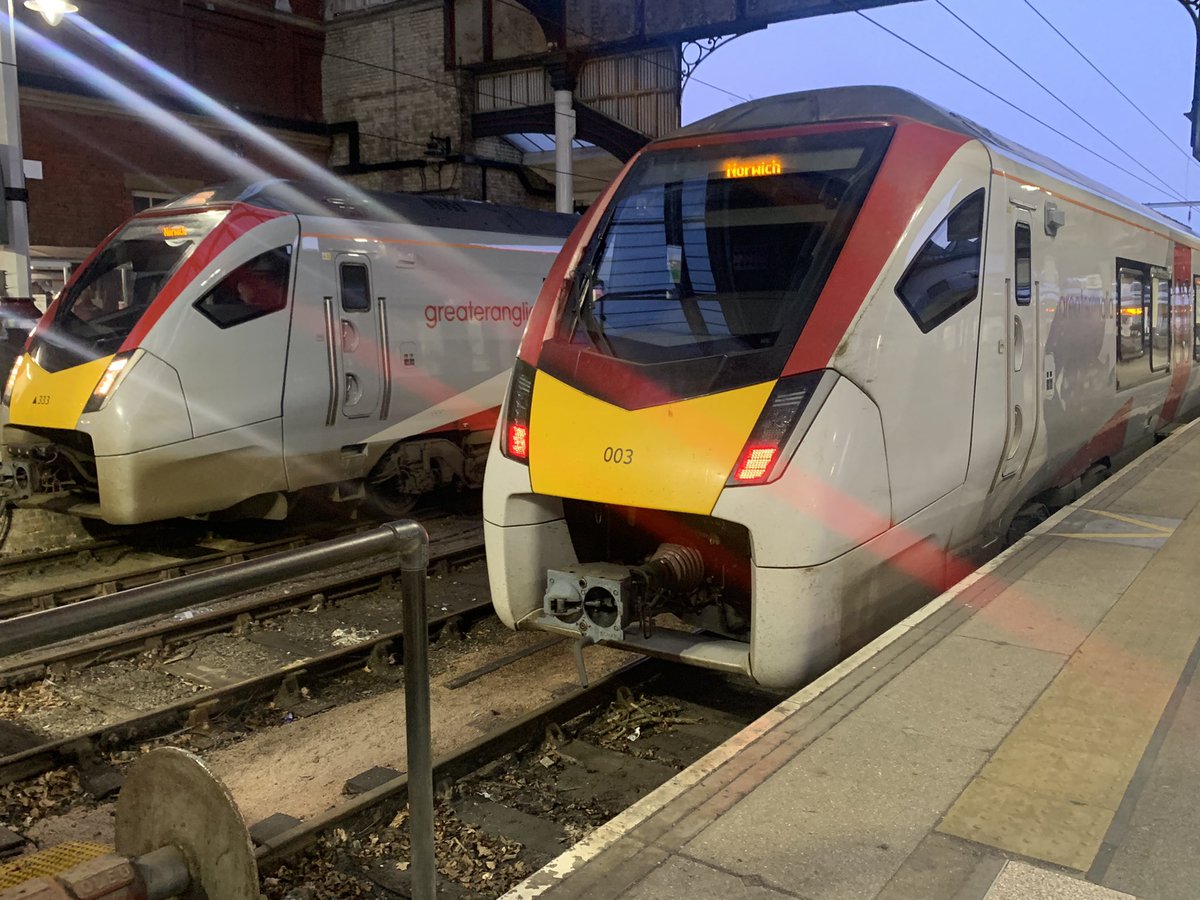 PlatformEdge1's tweet image. Also went to Norwich which is an amazing place to visit as there is so much to see as well as just trains. #Norwich #Class745 #Class755