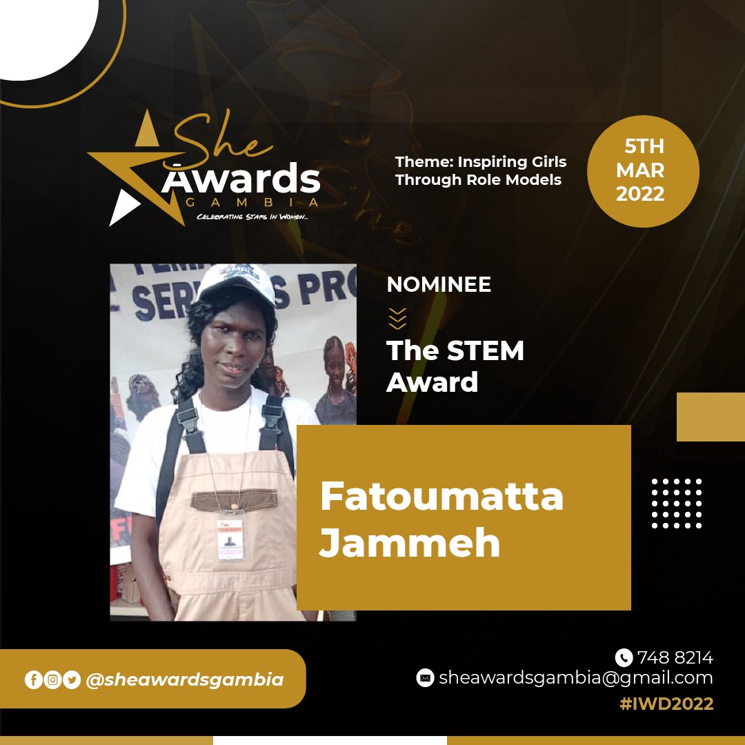 She Awards Gambia tweet media