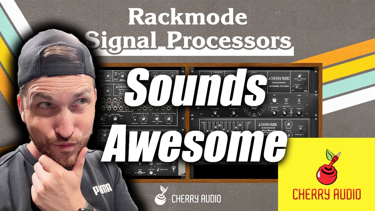 official_emlyn's tweet photo. Cherry Audio's Rackmode!! Let's Play - https://t.co/gQS26y6HxH via @YouTube @cherryaudiovst #podcast #musictechnology #synth #fxplugins #plugins #musicgear #musicsoftware https://t.co/DjeT3qLENy