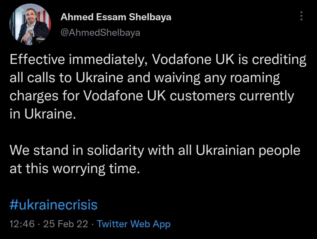 🚨 All major UK mobile phone providers have waived charges on calls, texts and data to and from Ukraine so checking on loved ones is free. Please RT and spread the word. #Ukraine
