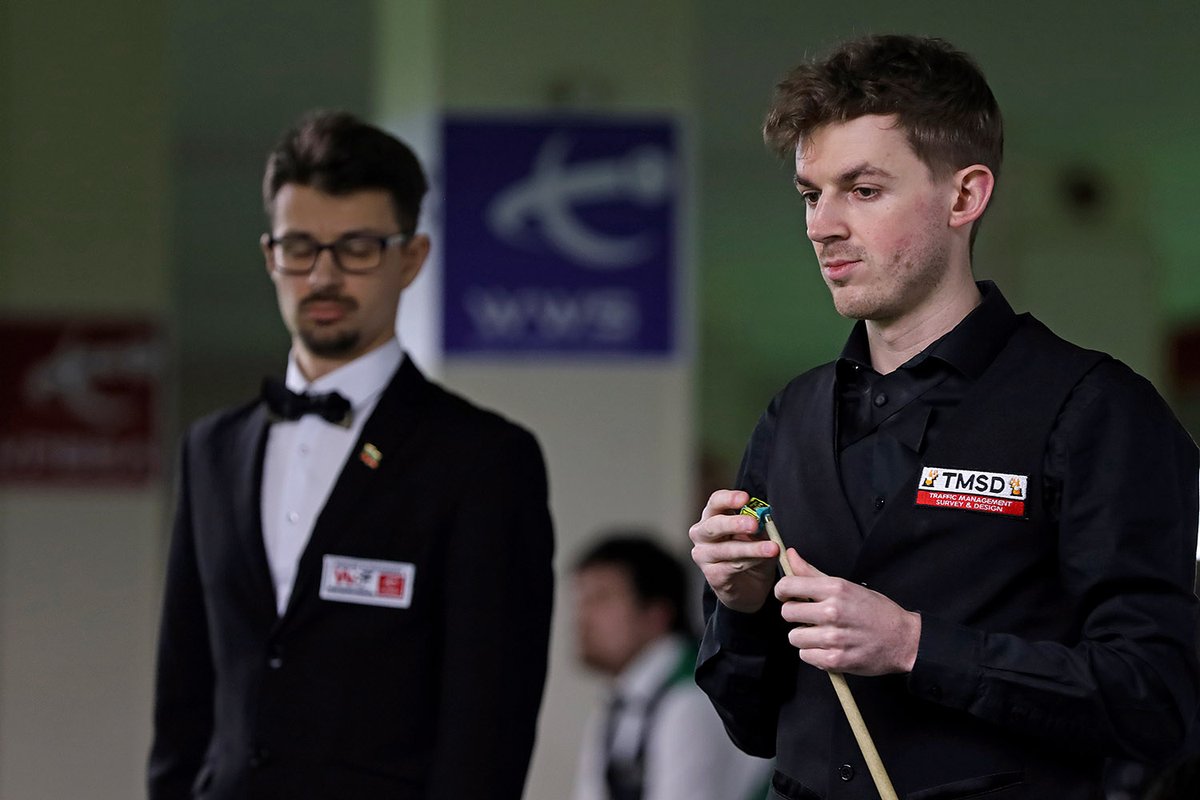 WorldSnookerFed's tweet photo. WSF CHAMPIONSHIPS SET FOR FINAL DAY! 🏁

The action resumes from 9am 🕘

Sanderson Lam 🏴󠁧󠁢󠁥󠁮󠁧󠁿 v Daniel Wells 🏴󠁧󠁢󠁷󠁬󠁳󠁿
Joshua Cooper 🏴󠁧󠁢󠁥󠁮󠁧󠁿 v Lee Stephens 🏴󠁧󠁢󠁥󠁮󠁧󠁿
Ryan Davies 🏴󠁧󠁢󠁥󠁮󠁧󠁿 v Michael White 🏴󠁧󠁢󠁷󠁬󠁳󠁿
James Cahill 🏴󠁧󠁢󠁥󠁮󠁧󠁿 v Si Jiahui 🇨🇳

https://t.co/7DoEA6sZc1

#WSF2022 https://t.co/rsKroErjIG