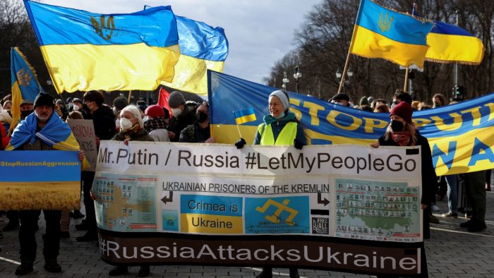 TohuiAisinGiuro's tweet photo. #StandwithUkraine, Russia's aggression against Ukraine is intolerable! https://t.co/mBxGrTj66q
