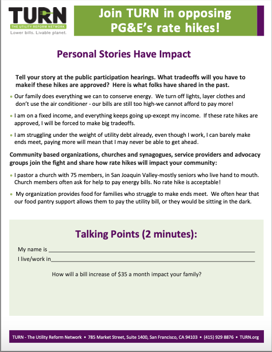 PG&amp;E is RAISING RATES AGAIN!
 
Submit your public comment opposing the rate hike and show up to the public participation hearings to let your voices be heard!!! We will not let PG&amp;E get any more money out of consumers!!!#ratehike #rates #comment #hike #hearing #raising