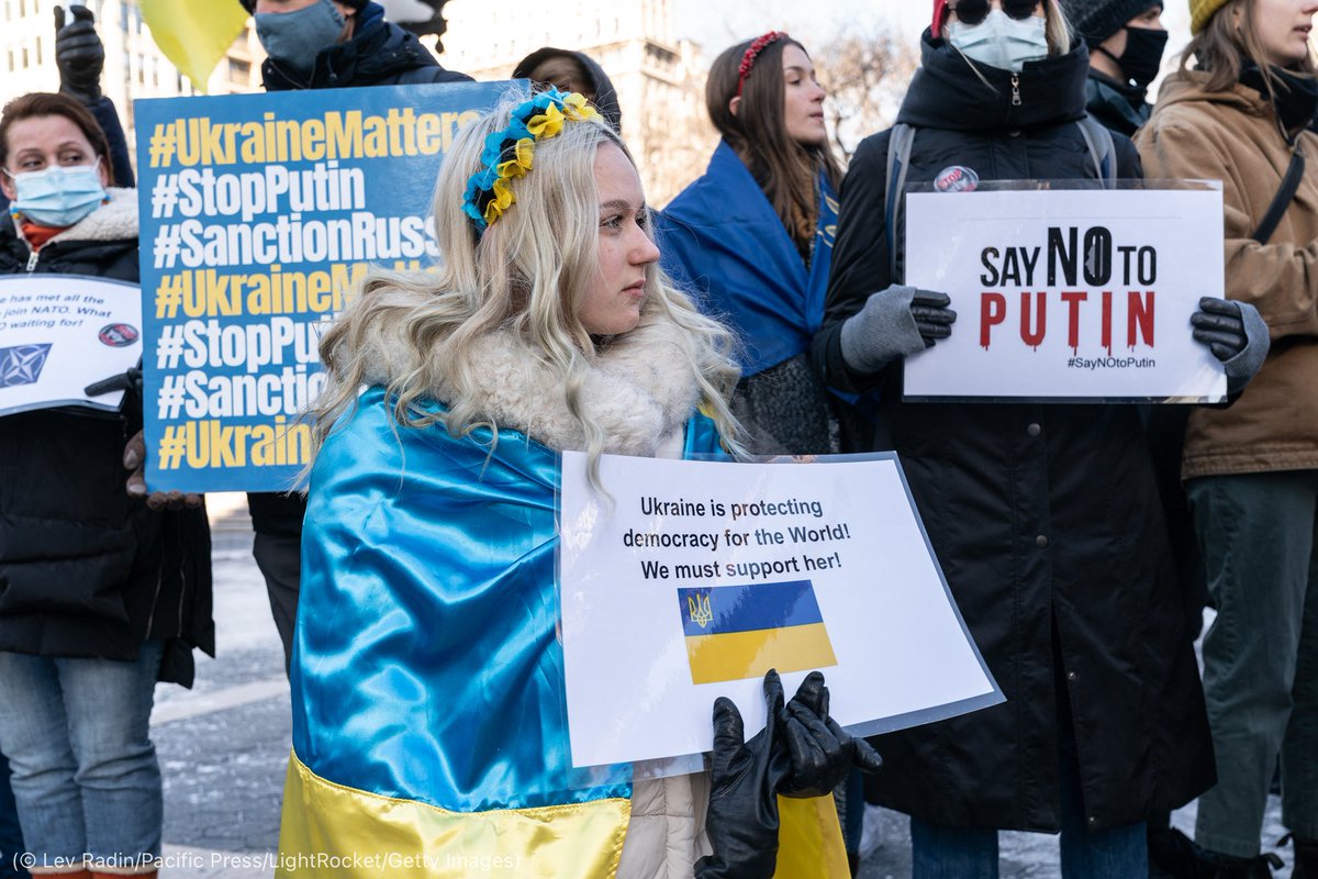 TohuiAisinGiuro's tweet photo. #StandwithUkraine, Russia's aggression against Ukraine is intolerable! https://t.co/mBxGrTj66q