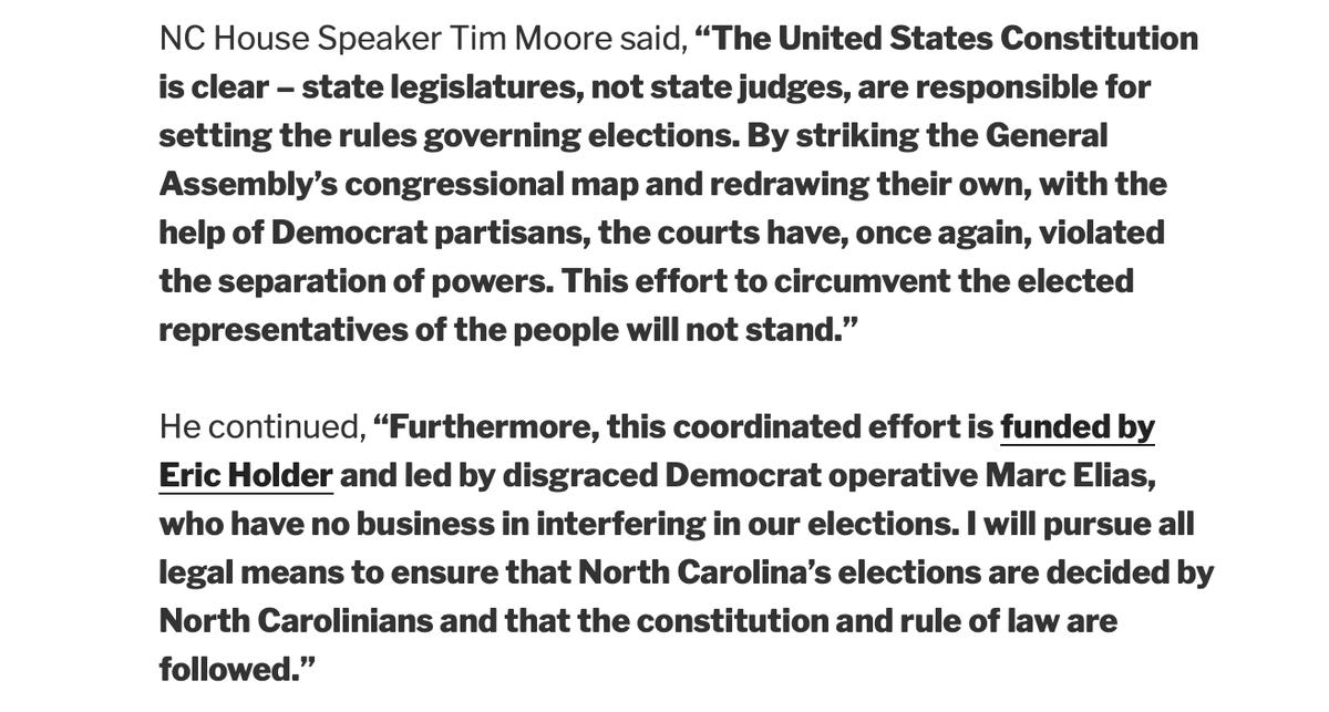 Congressman Tim Moore tweet media
