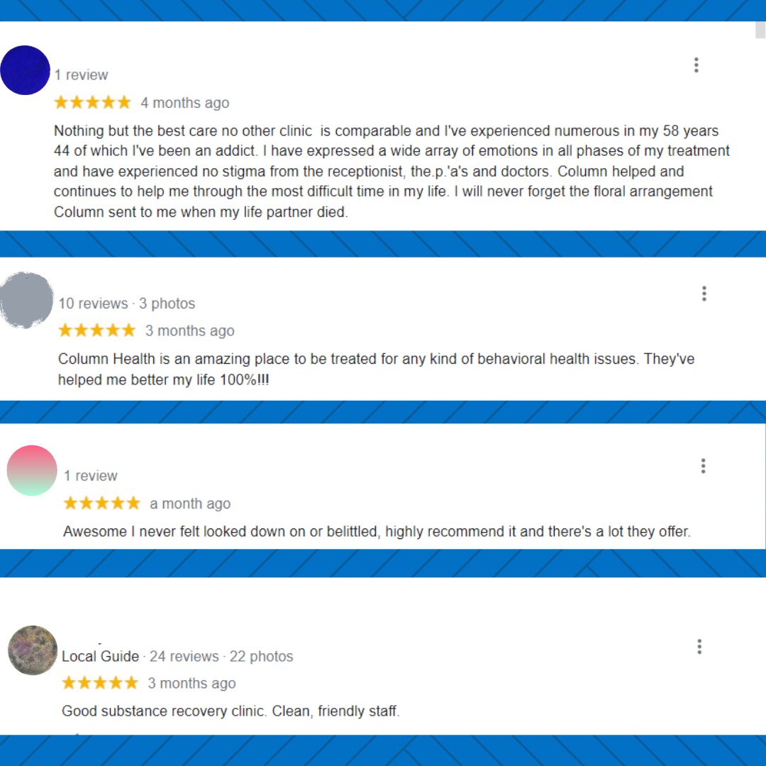 ColumnHealth's tweet photo. Happy Friday! Seeing such kind words from the folks we serve, gratitude is an understatement. 

If you are interested in learning more about what we do, please reach out. We're here to help! 

#addictiontreatmentthatdoesntsuck
#werecover #Mentalhealthmatters❤ #recoveryispossible https://t.co/Lssqyy9I3c
