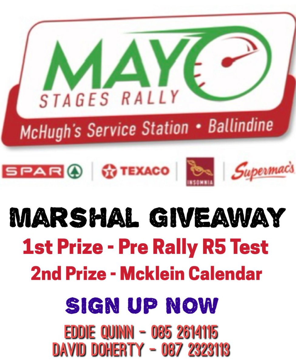 It’s time to give something back to the Marshals, you know the drill, contact Eddie or David now! 
(Now spelled A.S.A.P!) 
Spread the word, draw details to follow. 

&amp; car clue…. 👕 🚗 get it?? 

❗️Over 18 only thanks.