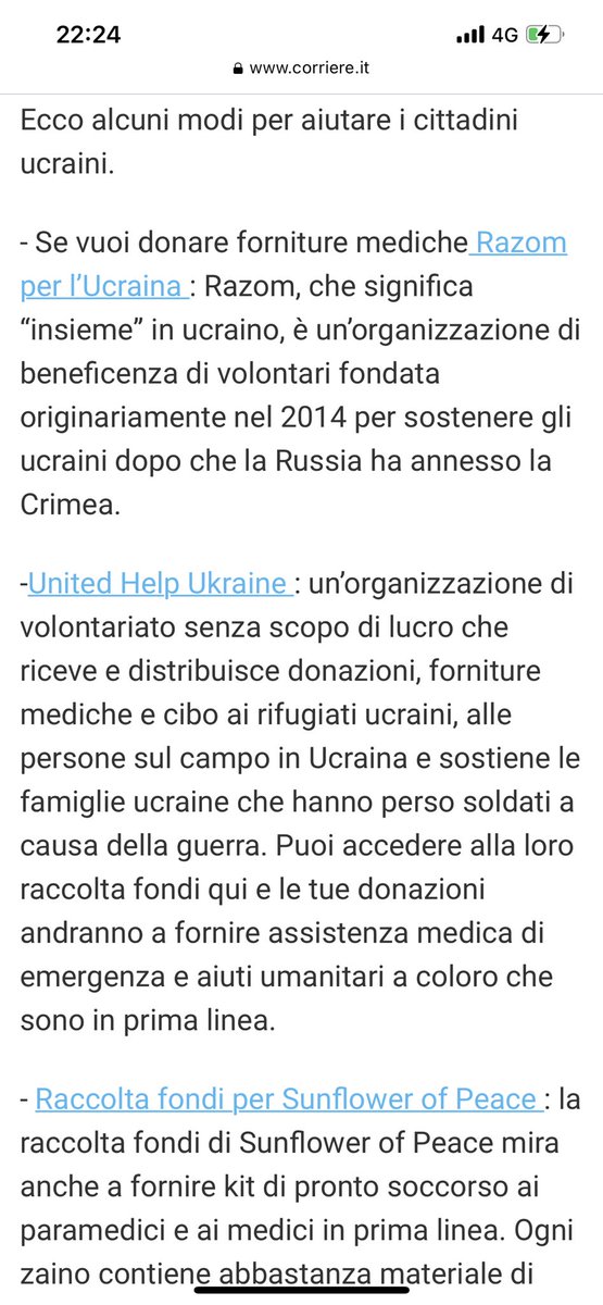 rosscaneva's tweet photo. Let’s help #ukraine 🙏 If you are willing to donate, here some ong/Association 👇 #war #UkraineUnderAttack 😢 although the situation was worsteing I didn’t think until the end that it would happen! (Read the comments) https://t.co/WwjDxkCpEu