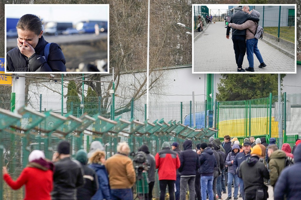 nypost's tweet photo. Ukraine men ordered to stay and fight Russia as others flee https://t.co/uGm3wzOfXk https://t.co/XddA024ISc