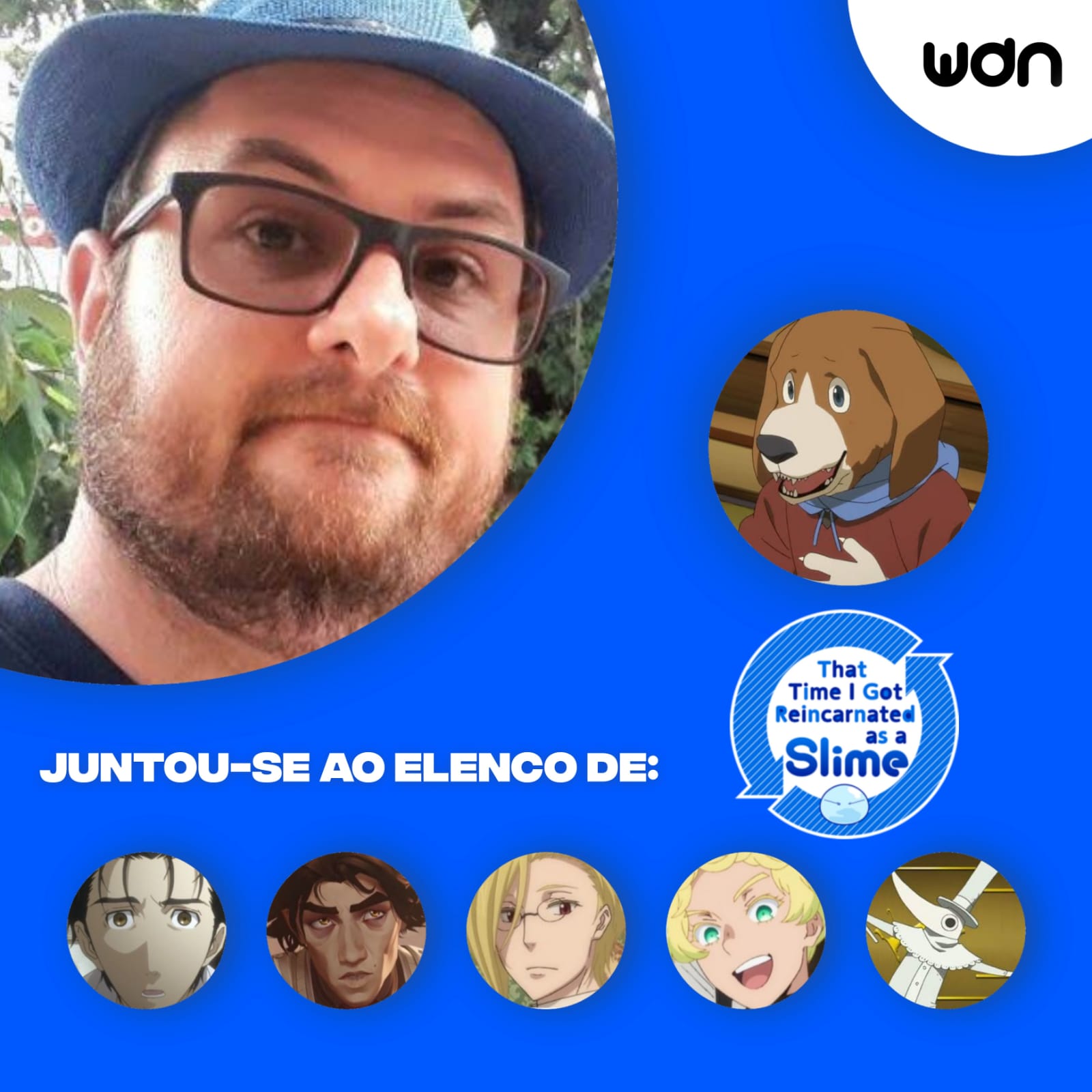 WDN - World Dubbing News on X: 🤠 Novo dublador junta-se ao