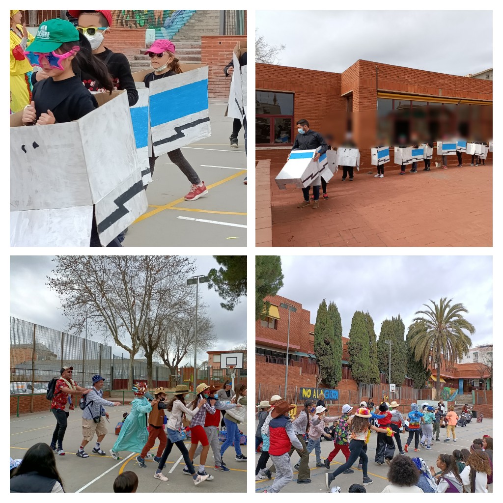 grasisoler's tweet photo. Un viatge més ecològic en un tren llarguíssim 😉 i uns turistes espectaculars i bonics que viatgen pel món🌱. Això és el Cicle Mitjà que no para de viatjar🌏!!
#Carnaval2022
#ElGrasviatja
#viatgesquenocontaminen
#rodamons https://t.co/JfFVT1Nuog