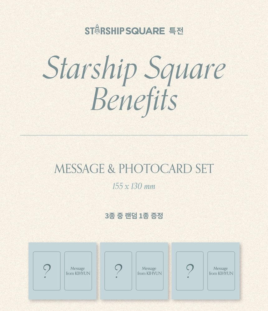 monbebest_ar's tweet photo. [GO🇦🇷] STARSHIP SQUARE Kihyun The 1st Single Album Voyager

*Los precios no incluyen envío ni imp.

📌Cierra el 11/03 20hs

Formulario de compra:
https://t.co/ggLYxO0D63

Si tenes dudas manda mensaje al WhatsApp 01151120845 https://t.co/k5nkovNHng