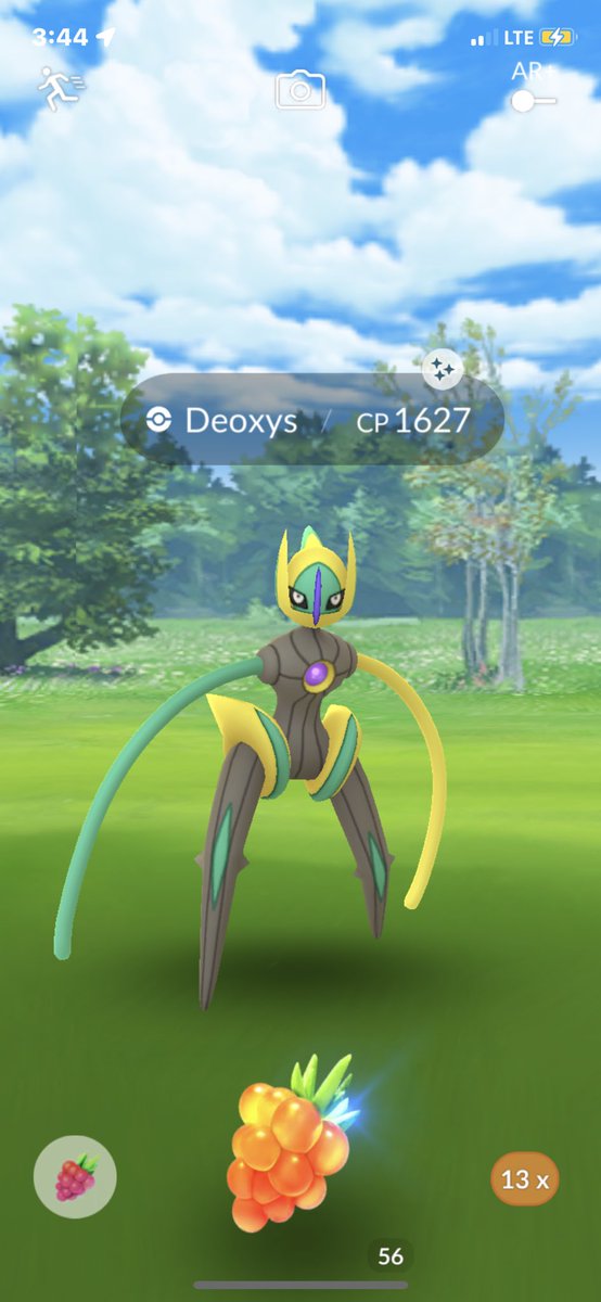 gabsxrose's tweet photo. thankful to the person who invited me to this raid. finally got this beauty <3 #shiny #Pokemon #PokemonGoRaids #PokemonGO #ShinyDeoxys #deoxysraid (i freaked tf out when i saw it was shiny btw) https://t.co/rMW7oI7KX8