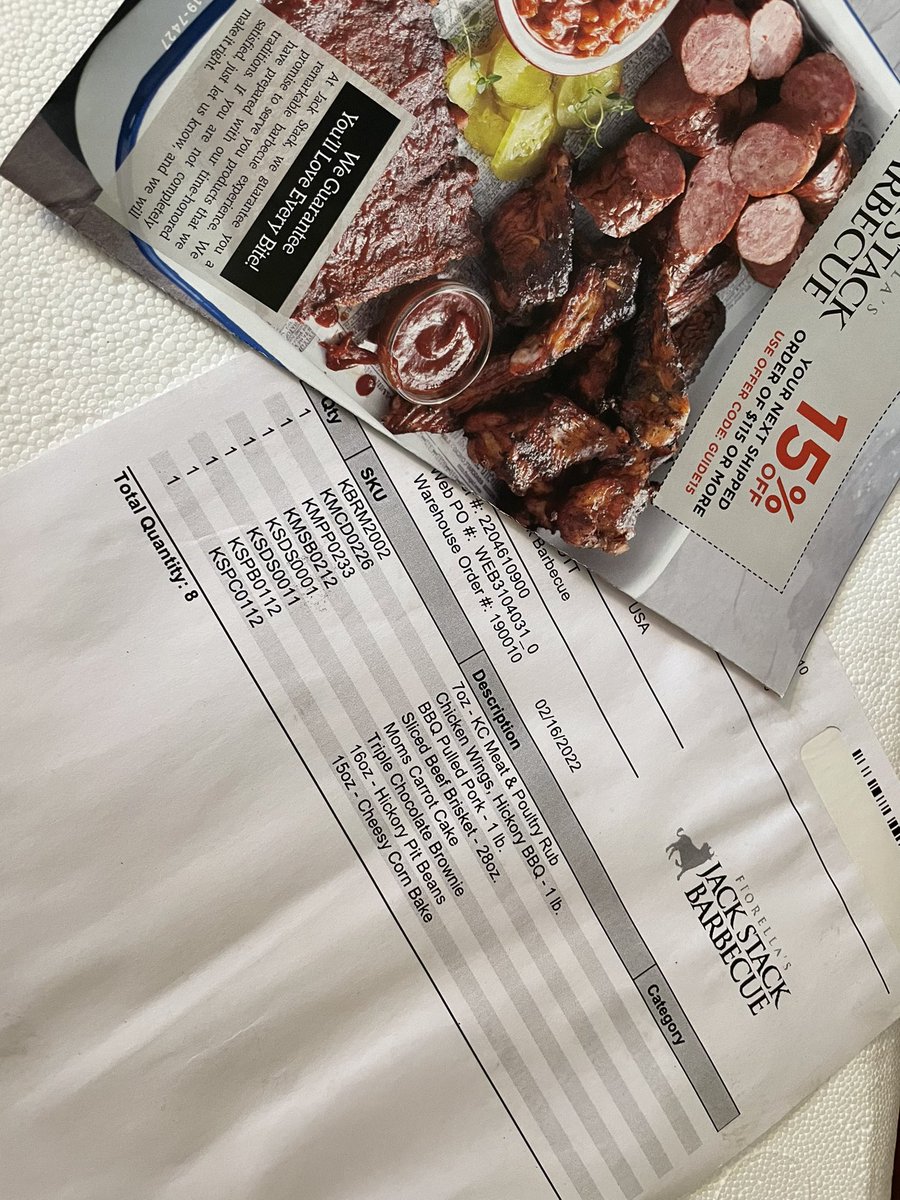 DrewMcDerm's tweet photo. Thanks @jackstackbbq made good use of that 40% off ala cart and my gift cards thanks again! @BJ_KCSN @KCSportsNetwork @mrleckey @tuckerdfranklin https://t.co/XoZy3A8cwQ