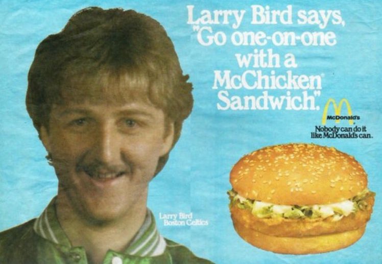 Super70sSports's tweet photo. Suddenly feeling a strange urge to order a McChicken, let my mom cut my hair, and make an incredible no-look pass. https://t.co/ETyuLpG5bT