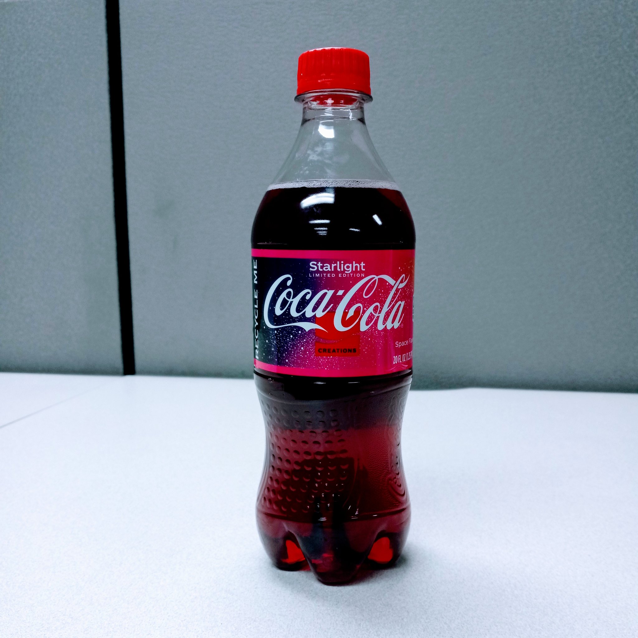 Coke CocaCola Starlight Limited Edition Space Flavor 20 Oz Bottle Can