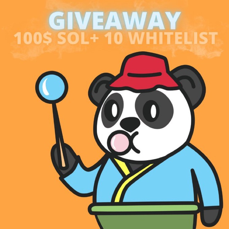 3jack23's tweet photo. 🎁 SOL #GIVEAWAY! 🎁

Prizes:
🏆 1 $SOL - 100$
🏆 10X WL

Must:
1️⃣ Follow ME &amp; @PandaSaviorsNFT 
2️⃣ Like &amp; RT
3️⃣ Tag 3 Friends

👾 https://t.co/2zTmS8NUFF

24 HR - 11 Winners!

#NFTGiveaway #NFT #Solana https://t.co/myIg7a7TVg