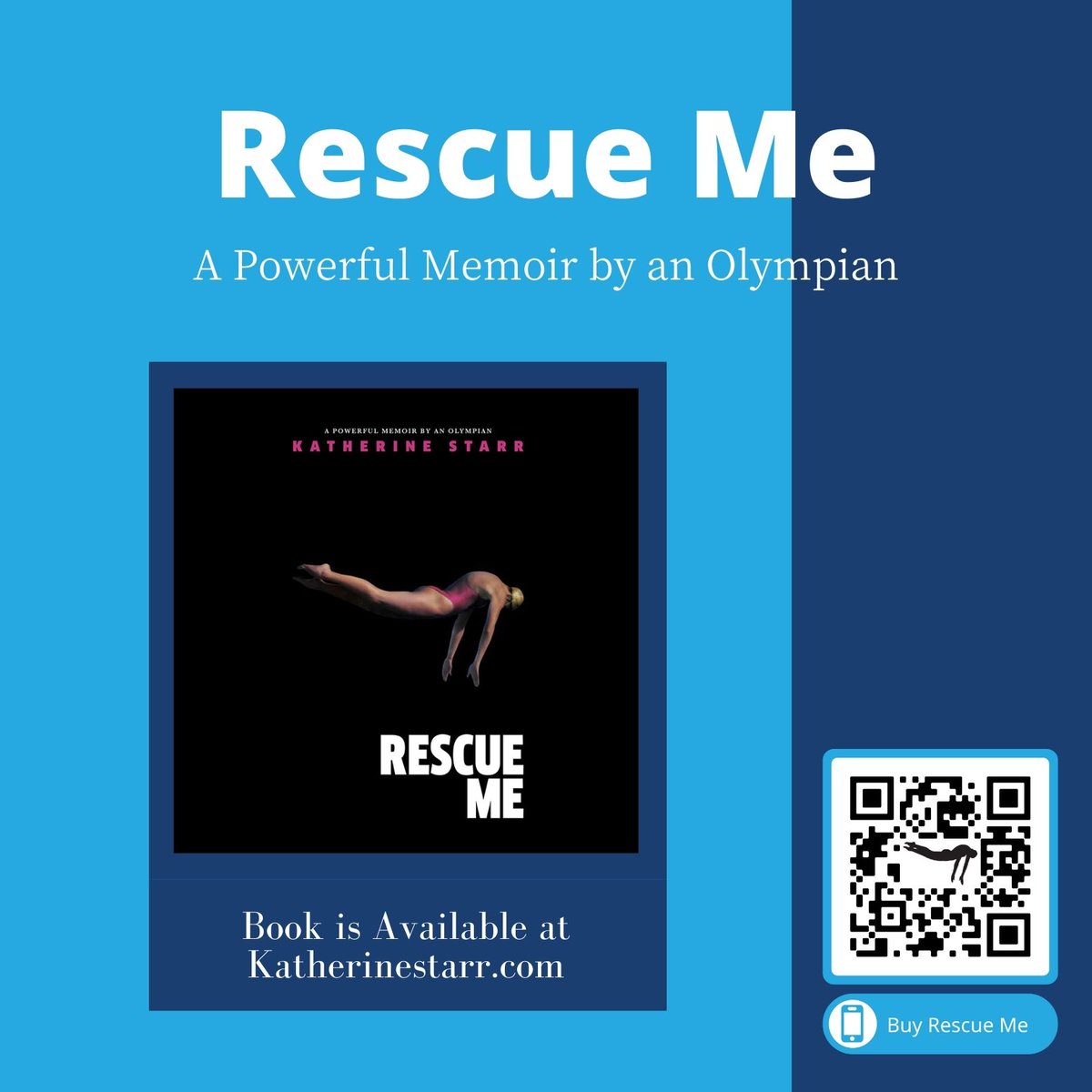 Safe4Athletes's tweet photo. Rescue Me : A Powerful Memoir by an Olympian
is now available on https://t.co/8MhySsgXTK

----------------------------------

Thank you to :
Bella Starr Vizsla
Peter Park
Marianne Angelo

#RescueMe #KatherineStarr https://t.co/R61TAd3x1u