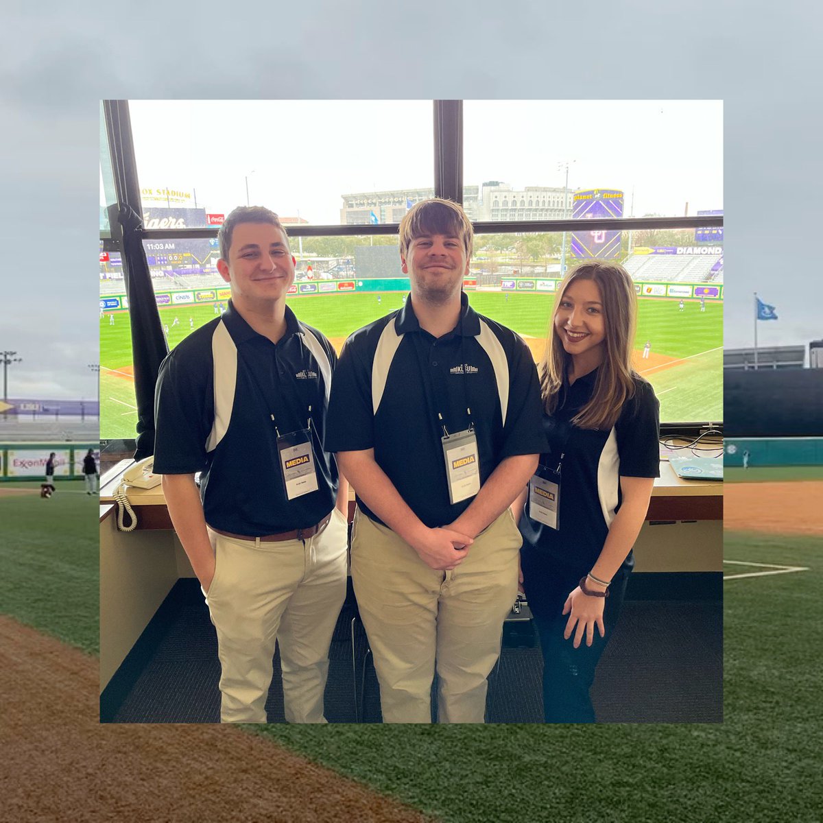 KLSUsports's tweet photo. Today’s game final: Towson wins 5-2 against Southern.
Join us again on 91.1 KLSU tomorrow at 6:30 p.m. when Southern takes on Towson for the second time. #klsu #towsonbaseball #southernbaseball https://t.co/PdtLeOEJA2
