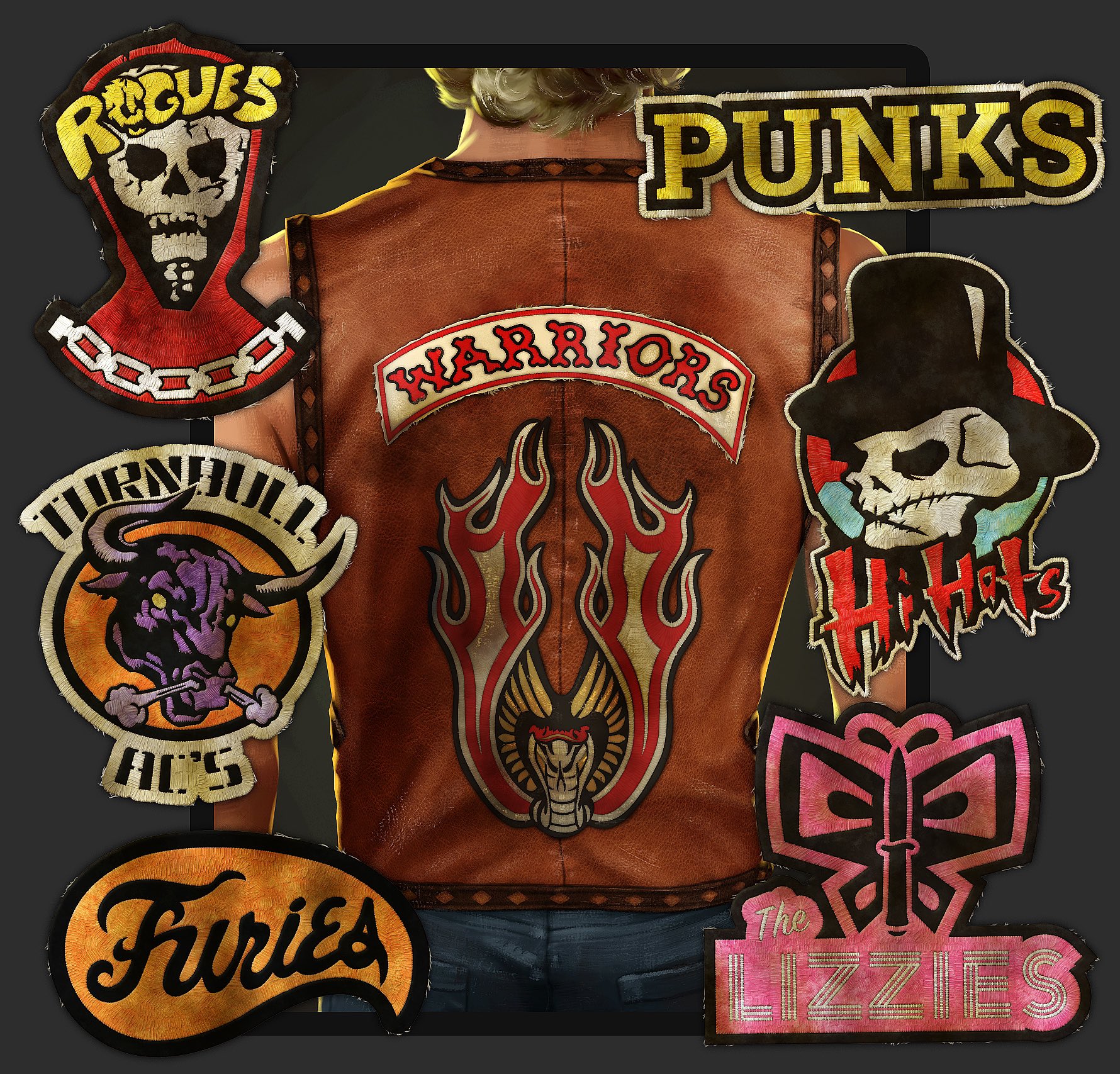 Henning Ludvigsen on Twitter: "The Warriors - Come out to play. A board  game from Funko Games based on the classic 1980 movie. I made the gang  labels for the game, making